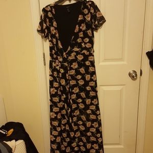 Forever 21 Wraparound Maxi Dress